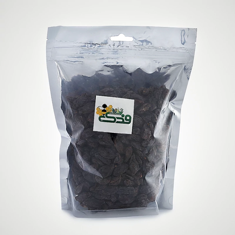مویز سیاه شاهانی - مویز دشمن زیاری 5 ستاره فدک (800گرم)