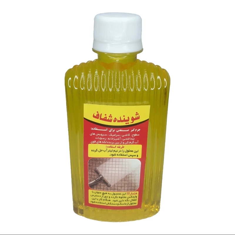 شوینده و جرم گیر صنعتی شفاف فدک