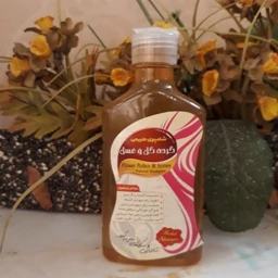 شامپو گرده گل و عسل فدک (تثبیت کننده رنگ مو)