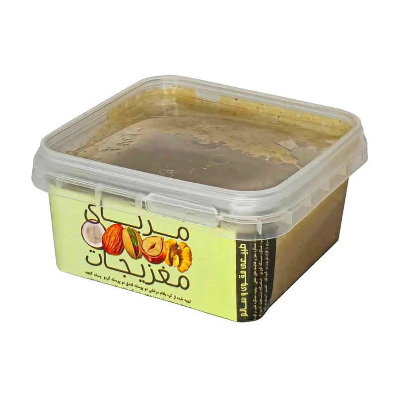 مربای مغزیجات سپیدار فدک (250 گرم)