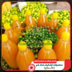 آبغوره بدون نمک 5ستاره فدک (1 لیتر)