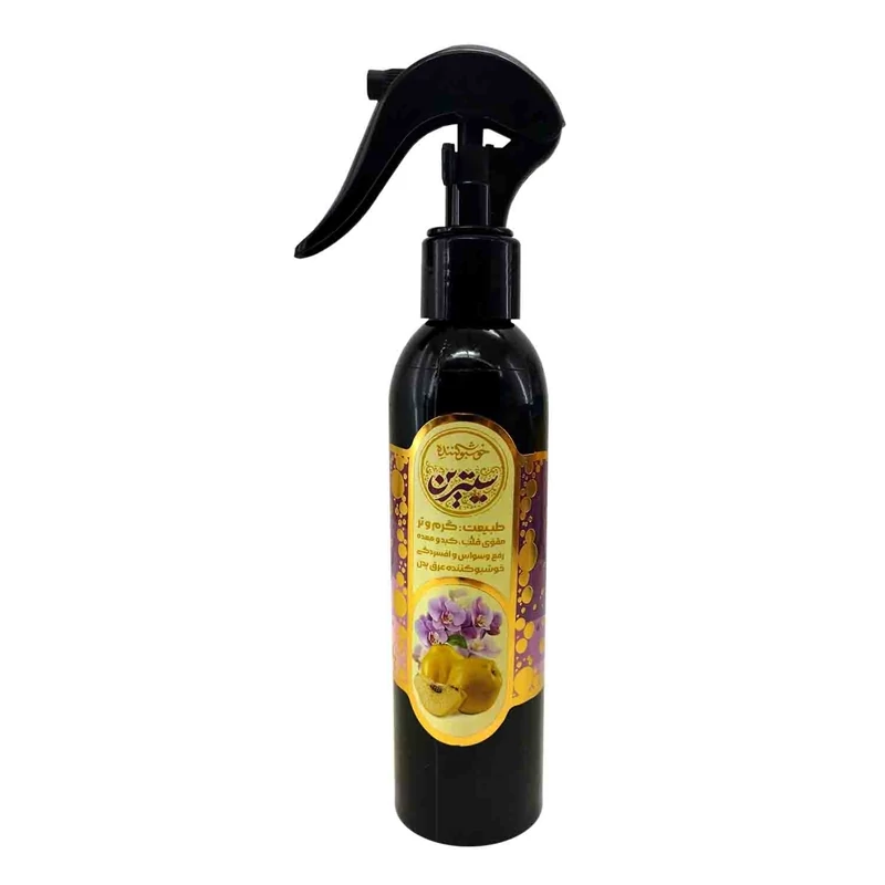 اسپری عطر سیترین اقتصادی طیبستان طیبستان فدک (خوش بو کننده طبیعی بدن و هوا )