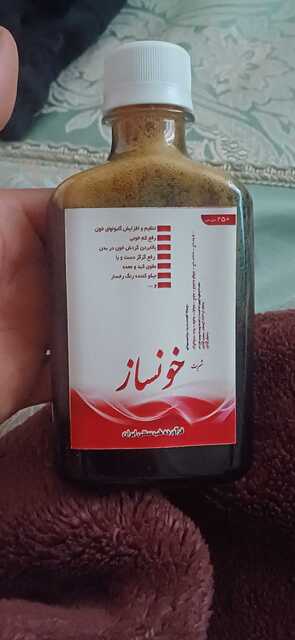 شربت گیاهی خونساز فدک (رفع مشکل کم خونی)