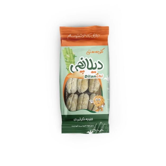 کلوچه شکر قهوه ای دیلانچی فدک (سوغات بجستان)