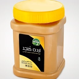 ارده کنجد ایرانی 5ستاره فدک (700گرم باظرف)