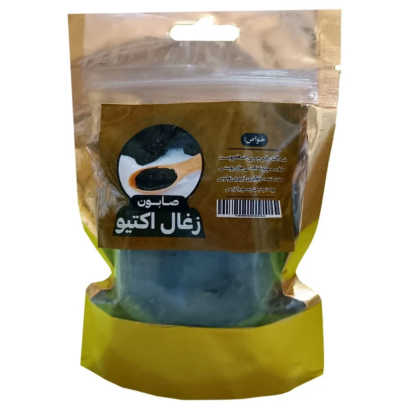 صابون زغال فانتزی طهور فدک (رفع چربی اضافه پوست)