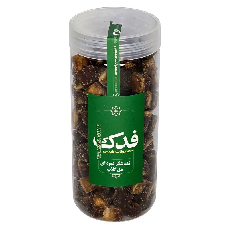 قند شکر قهوه ای با طعم هل و گلاب - 450 گرم
