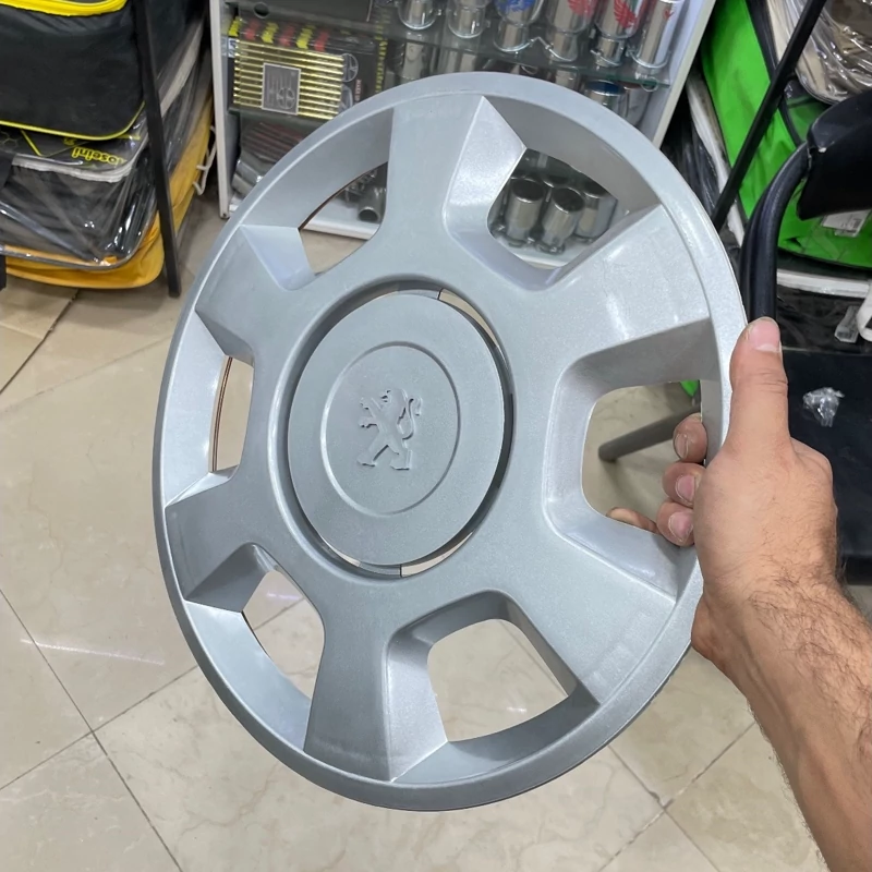 قالپاق سایز 15 مناسب برای پژو پارس و 405 و 206 بسته یک عددی