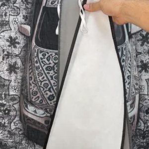آفتابگیر روی درب خودرو بسته یک عددی