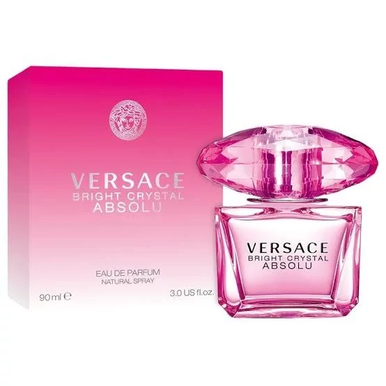 عطر ادکلن زنانه ورساچه صورتی برایت کریستال با پخش بو ماندگاری مناسب