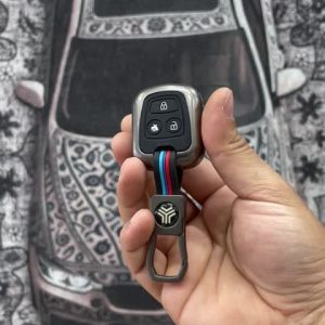 کاور سوییچ لاکچری فلزی مناسب برای پراید ساینا کوییک کیفیت بینظیر ( وارداتی )