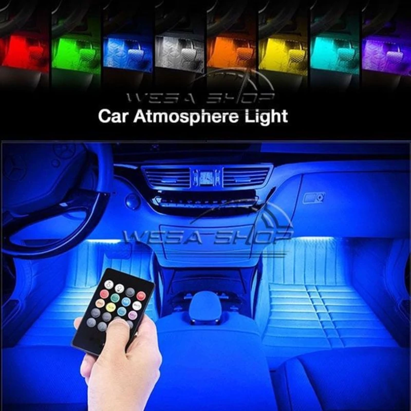 اتمسفر لایت ریموت دار 12 LED بسیار با کیفیت