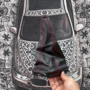گردگیر دنده خودرو چرمی با پایه پلاستیکی مناسب برای پراید
