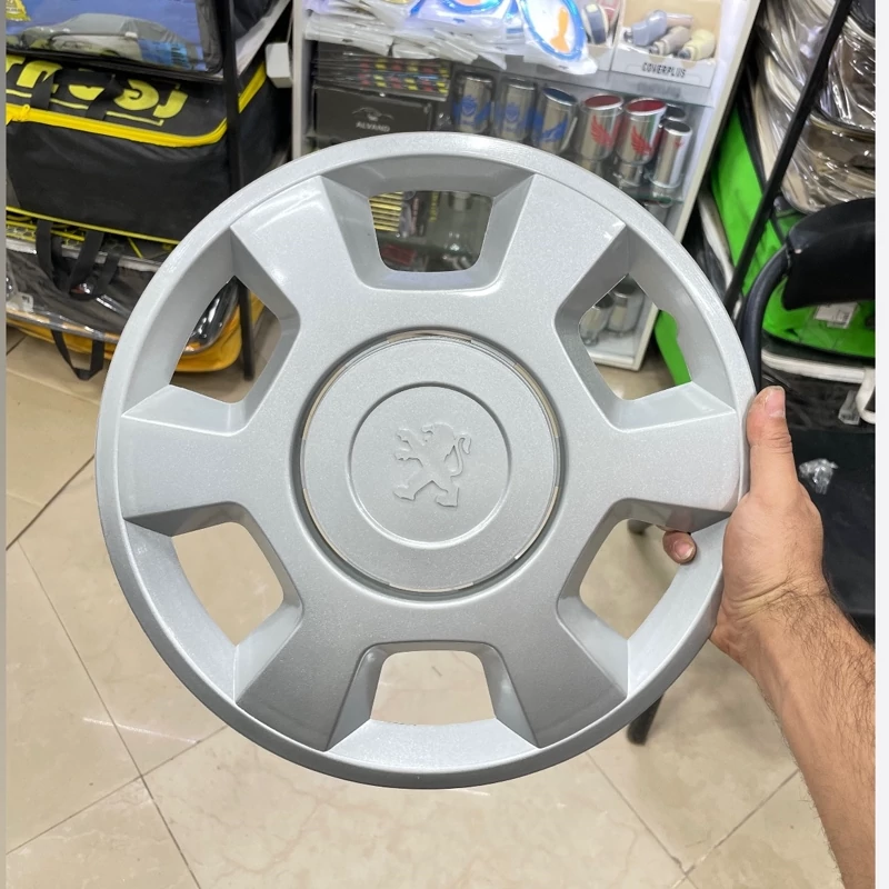 قالپاق سایز 14 مناسب برای پژو پارس و پژو 405 و 206 بسته یک عددی