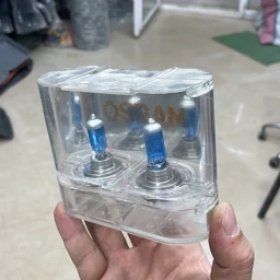 لامپ چراغ جلو پایه H7 برق 24 برند OSRAM اصل بسته دو عددی