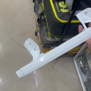 زه ابرویی زیر چراغ جلو پراید رنگ سفید 2 عددی چپ و راست