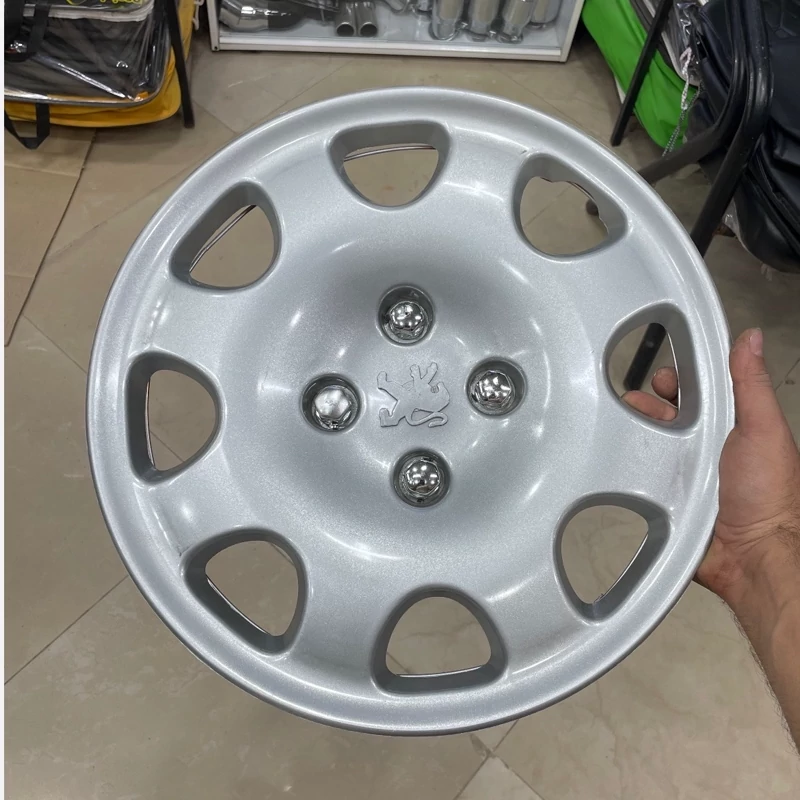 قالپاق مناسب پژو پارس برند توس سازه بسیار با کیفیت سایز رینگ 14 بسته 4 عددی