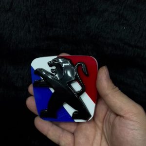 آرم وسط صندوق پژو 405 و پژو پارس طرح فرانسه مشکی