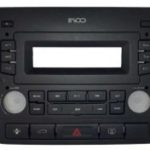 مجموعه پنل وسط داشبورد با راديوپخش وكليدهاي كنترلي و كليد CNG بدون CDخوانDeckless پژو 405 شرکتی اصل ایساکو - نمایندگی ایرانخودرو نقشینه