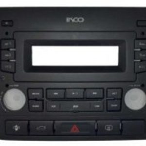 مجموعه پنل وسط داشبورد با راديوپخش وكليدهاي كنترلي و كليد CNG بدون CDخوانDeckless پژو 405 شرکتی اصل ایساکو - نمایندگی ایرانخودرو نقشینه