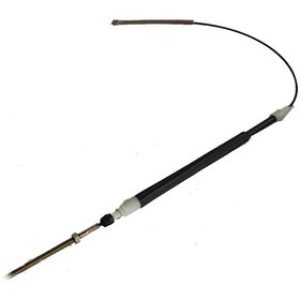 كابل ترمزدستي -چپ(اكسل عقب كاسه اي) پژو 405 شرکتی اصل ایساکو - نمایندگی ایرانخودرو نقشینه