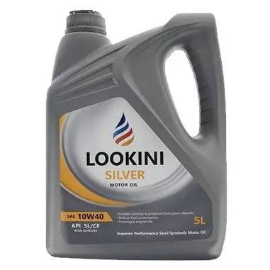 روغن موتور لوکینی 10W40 SL SILVER پنج لیتری