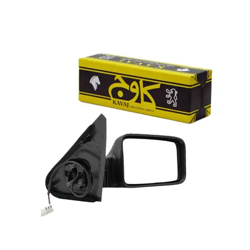 آینه بغل پژو 405 کاوج برقی با سه گوش (راست)