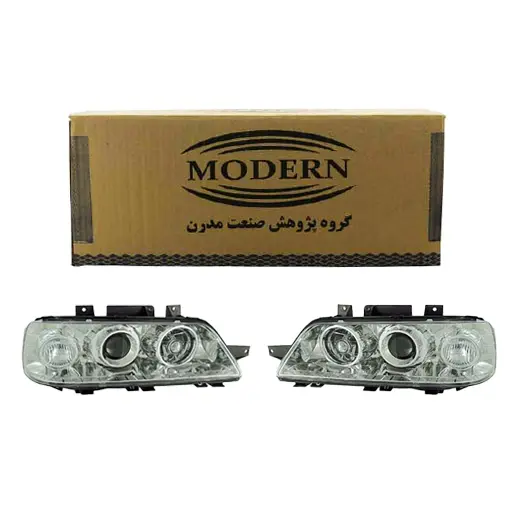 چراغ جلو پژو 405 SLX مدرن (چپ و راست)