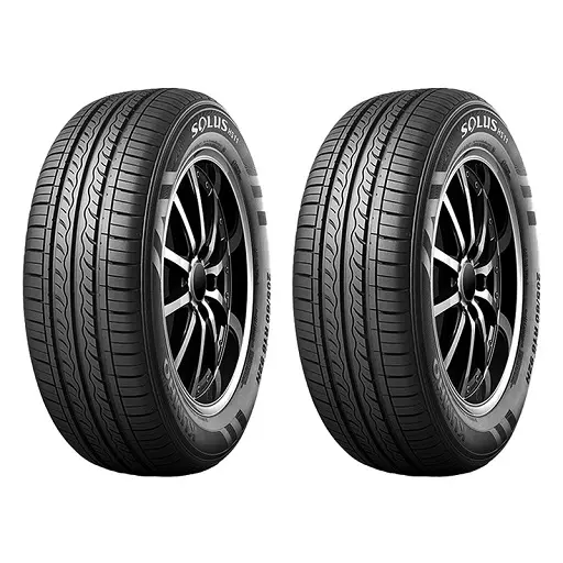 لاستیک کومهو سایز 195/60R14 گل ECSTA دو حلقه ای سال 2025