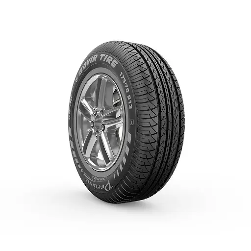 لاستیک کویر سایز 175/70R13 گل KB36 تک حلقه ای
