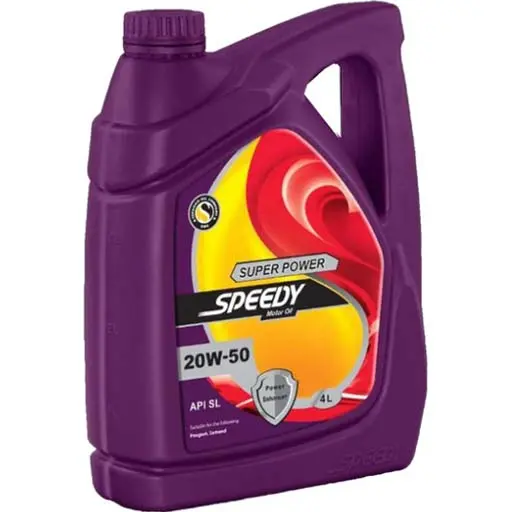 روغن موتور اسپیدی سوپر پاور 20W50 چهار لیتری