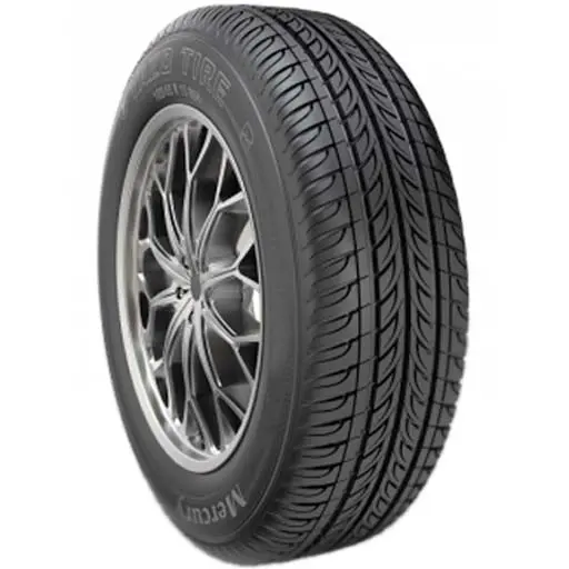 لاستیک یزد سایز 195/65R15 گل مرکوری تک حلقه ای