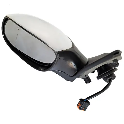 آینه بغل پژو 206 کاوج برقی با فلاپ سفید (چپ)