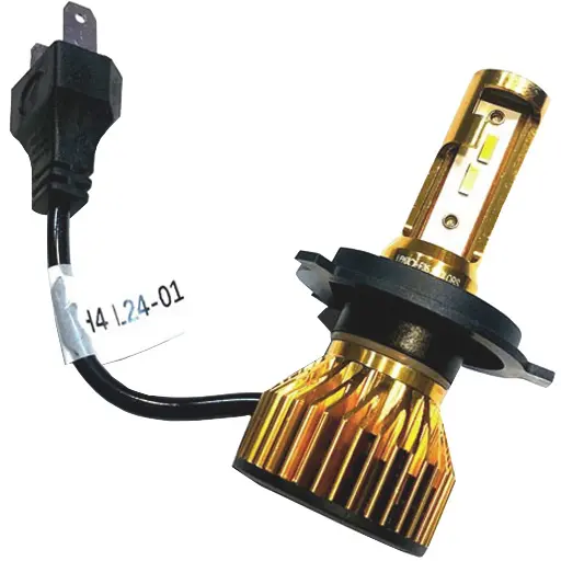 لامپ هدلایت لنزو F35 پایه H4 دو رنگ دو عددی