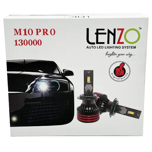 لامپ هدلایت لنزو M10 PRO پایه H7 دو عددی