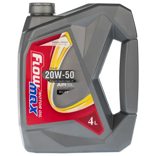 روغن موتور نفت پارس (فلومکس) 20W50 SL تمام سنتتیک چهار لیتری