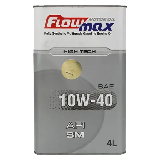 روغن موتور نفت پارس (فلومکس) 10W40 SM تمام سنتتیک چهار لیتری