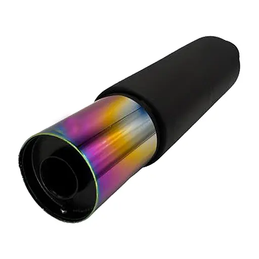 منبع اگزوز اسپرت خودرو رویال صاف هفت رنگ کد 709