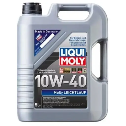روغن موتور لیکومولی 10W_40 SM مدل mos2 leichtlauf پنج لیتری