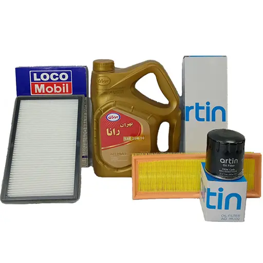 پکیج تعویض روغن پژو 405 XU7 بهران (طلایی)
