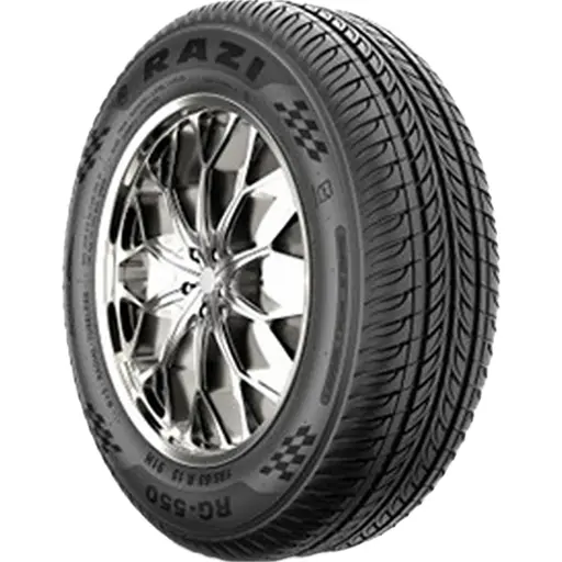 لاستیک رازی سایز 205/60R15 گل RG550 تک حلقه ای