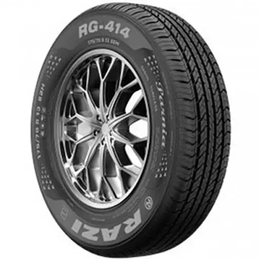 لاستیک رازی سایز 175/70R13 گل RG414 تک حلقه ای