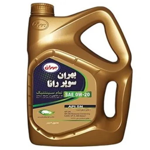 روغن موتور SN0W20 (بهران) پژو پارس XU7P ایساکو چهار لیتری 0770707602