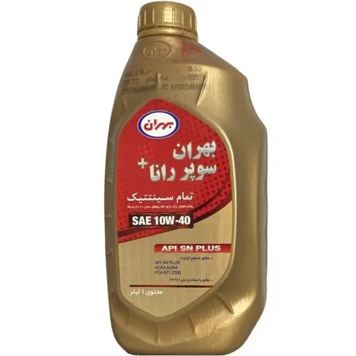 روغن موتور ایساکو (بهران) SN-10W40 یک لیتری 0770707403