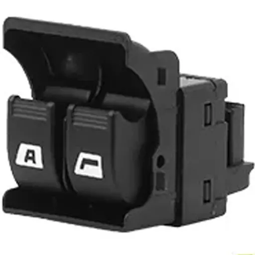 کلید شیشه بالابر پژو 405 slx آیدین موتور دو پل ساده