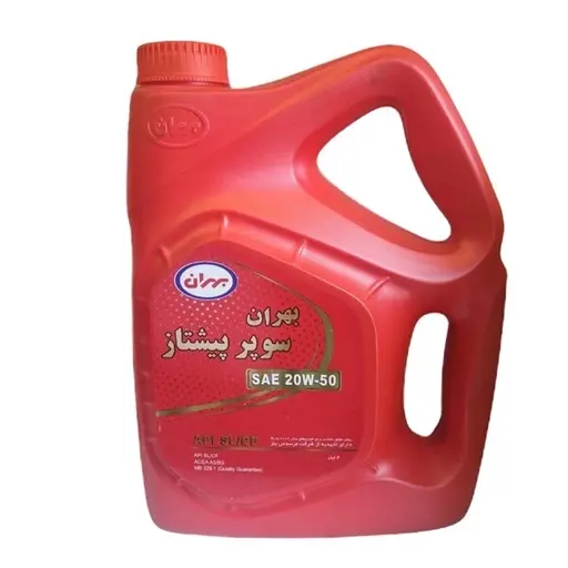 روغن موتور بهران سوپر پیشتاز مدل 20W-50 کد 39 حجم 4 لیتر