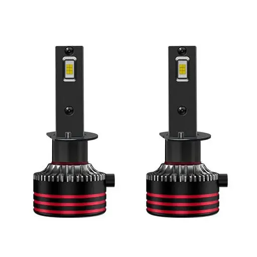 هدلایت کانپکس مدل M8 Pro MAX پایه h1 سفید یخی اصلی با چیپ جدید CSP بسته 2 عددی