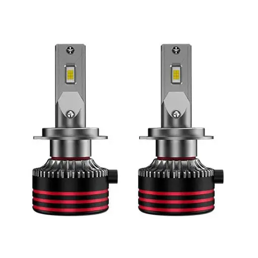 هدلایت کانپکس مدل M8 Pro MAX پایه h7 سفید یخی اصلی با چیپ جدید CSP بسته 2 عددی