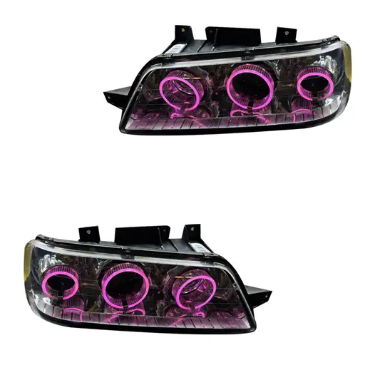 چراغ جلو اسپرت پژو 405 SLX مدرن مدل 3D-R3-Pink 2 عددی
