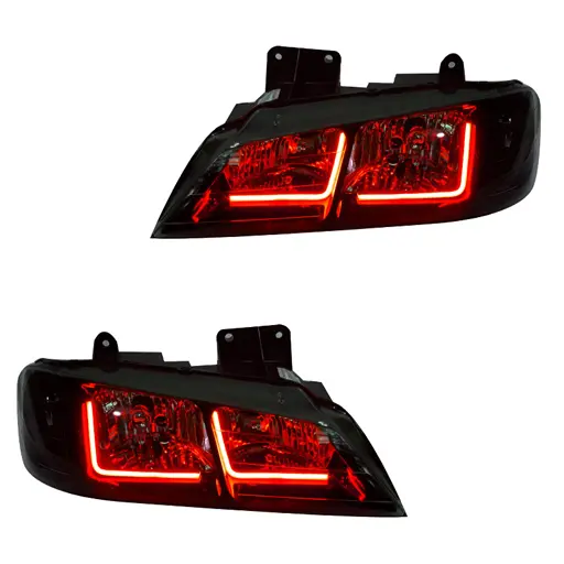 چراغ جلو اسپرت پژو پارس مدرن مدل Neon-L-R 2 عددی